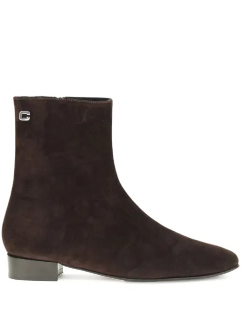 Carel Paris  zip-detail suede boots
