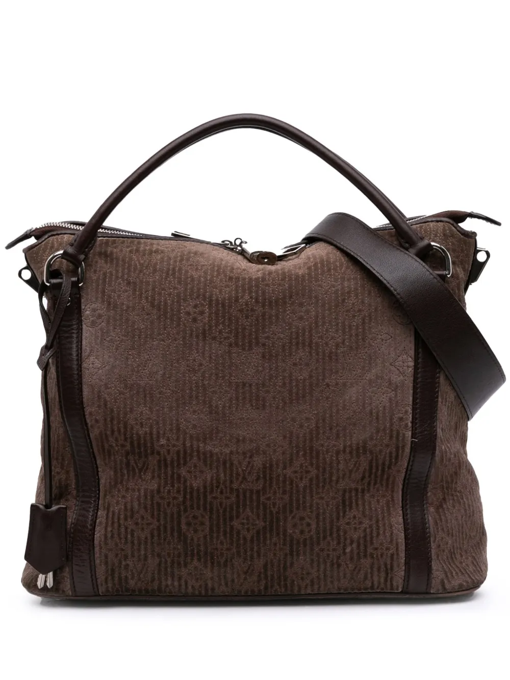 Louis Vuitton Pre-Owned 2011 Monogram Suede Antheia Ixia PM satchel - Louis Vuitton Pre-Owned 2011 Monogram Suede Antheia Ixia PM satchel -
