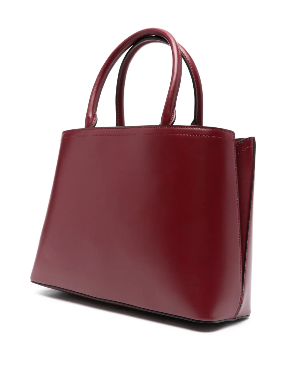 TWINSET Medium shopper met schakelketting - Rood
