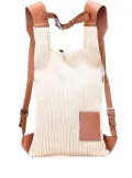 Loewe Pre-Owned 2020 Knitted Shopper backpack - Brown