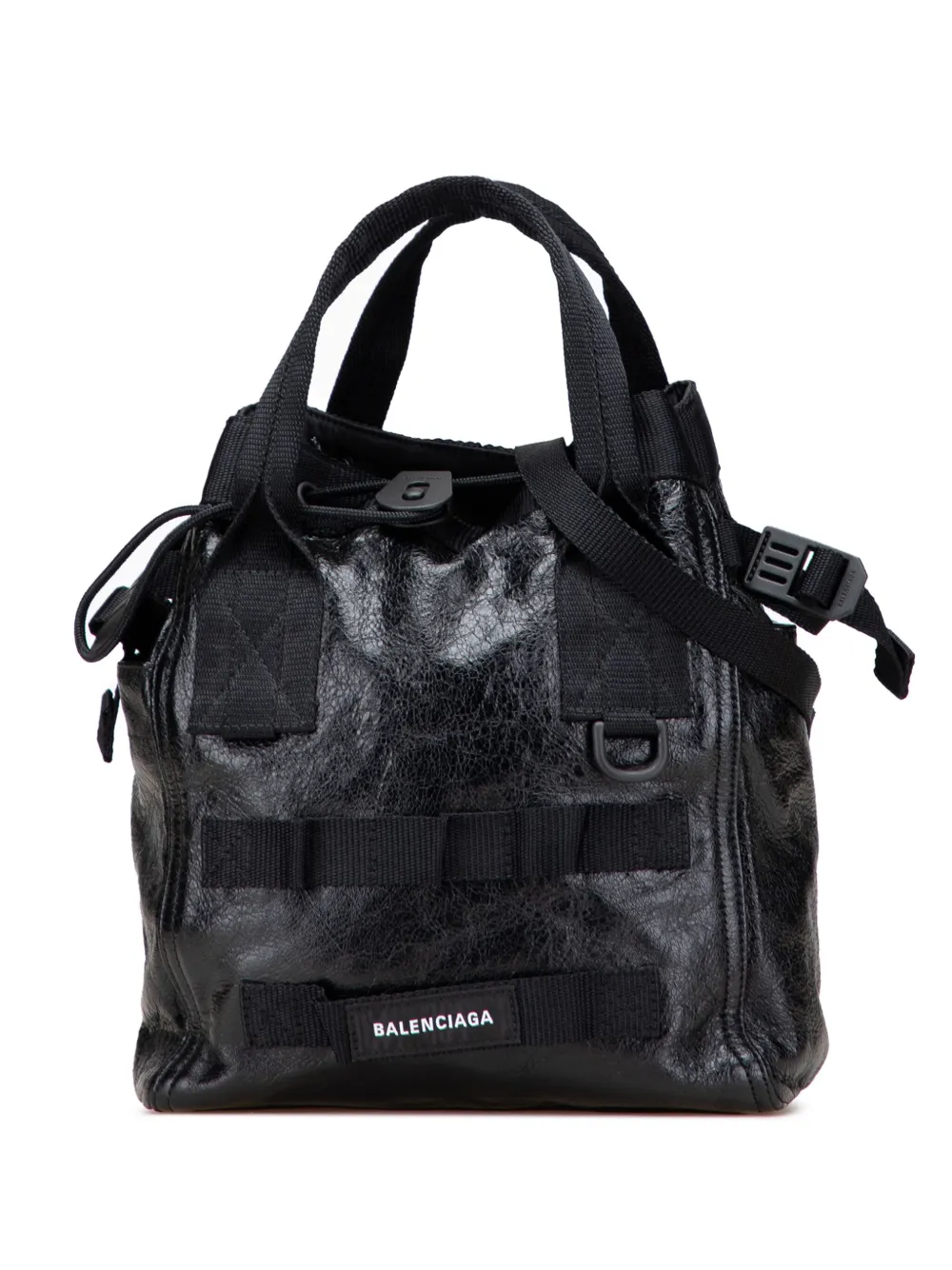 2010 Small Lambskin Arena Army Tote satchel