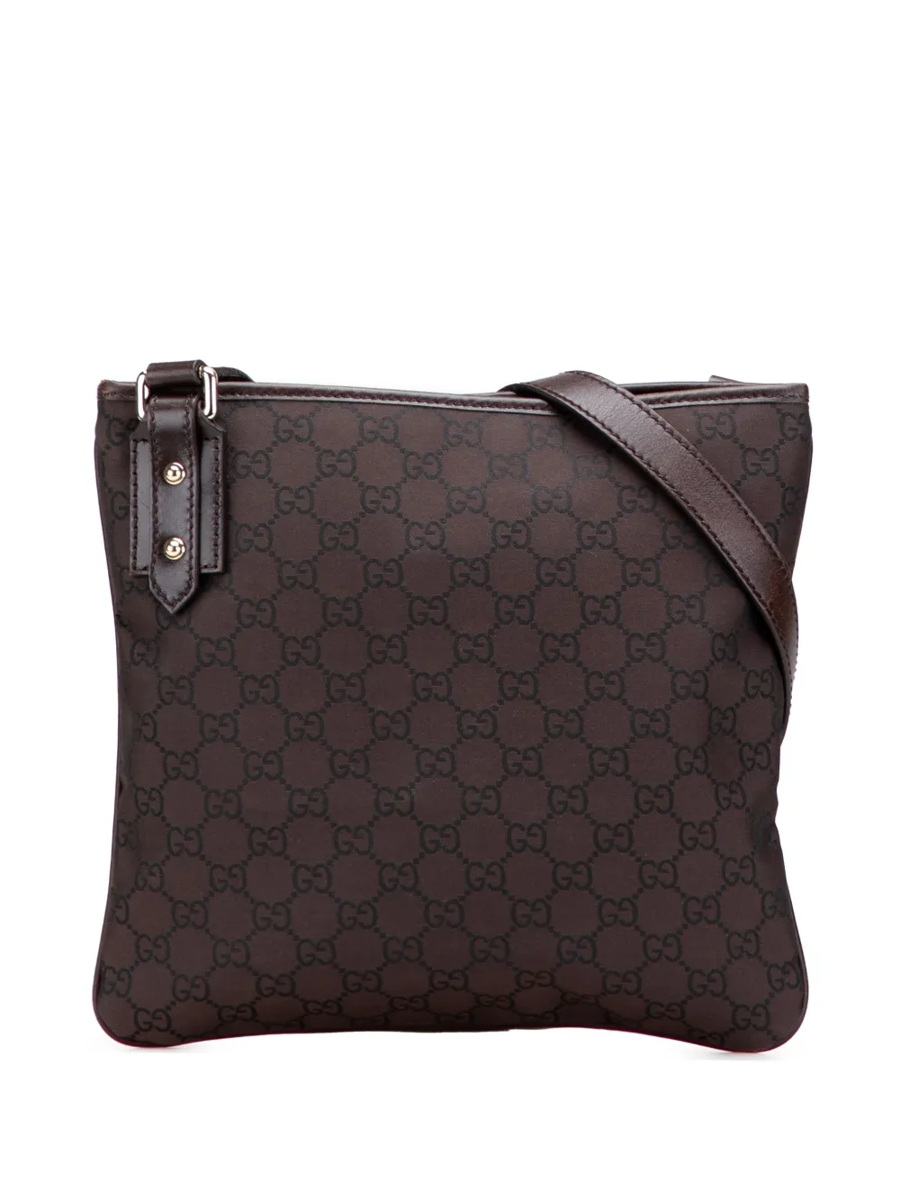 Gucci Pre-Owned 2016-2025 GGキャンバス ショルダーバッグ - ブラウン Gucci Pre-Owned 2016-2025 GGキャンバス ショルダーバッグ - ブラウン