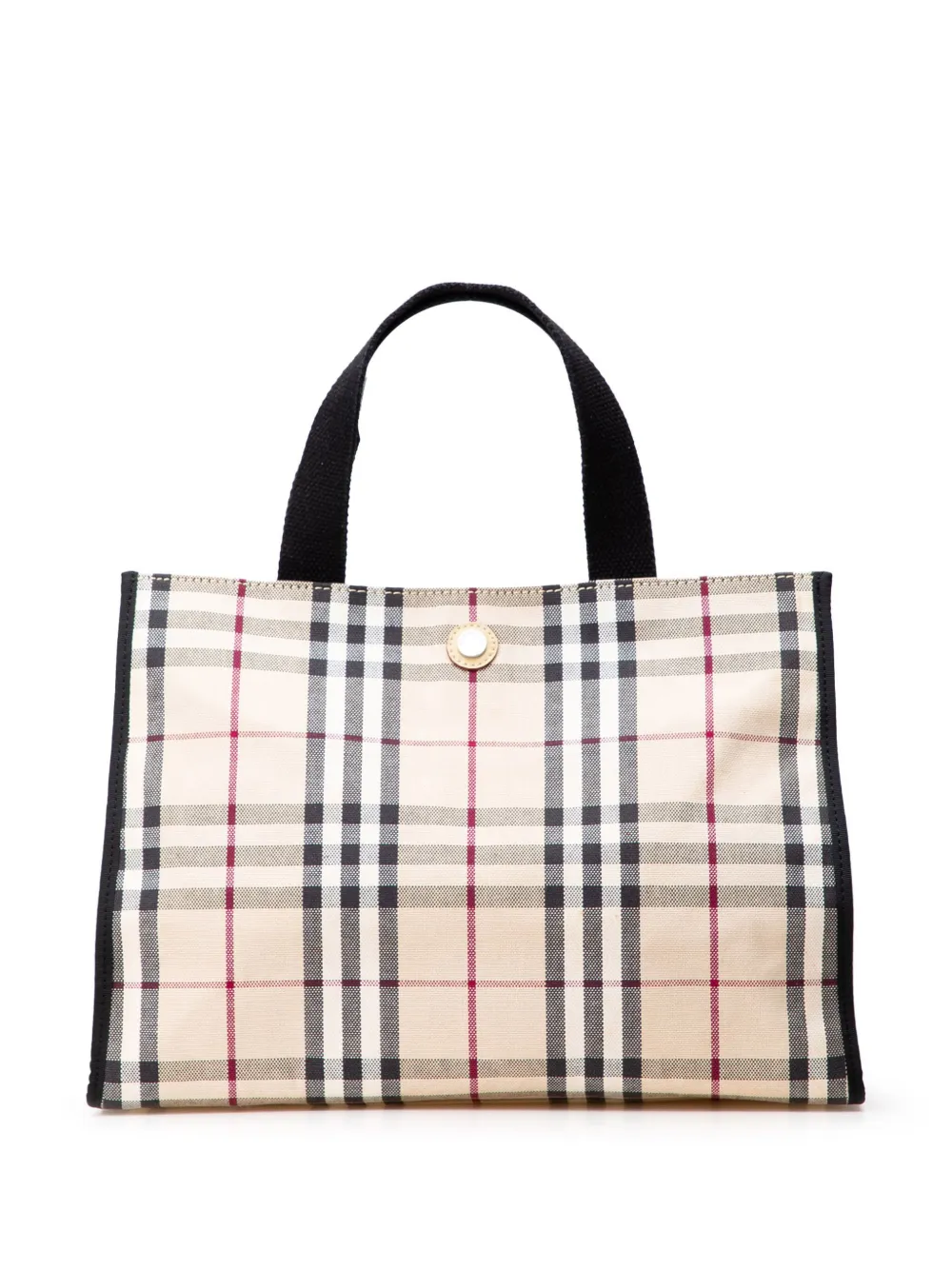 Burberry Pre-Owned 2000-2017 House Check Canvas tote bag - ブラウン Burberry Pre-Owned 2000-2017 House Check Canvas tote bag - ブラウン