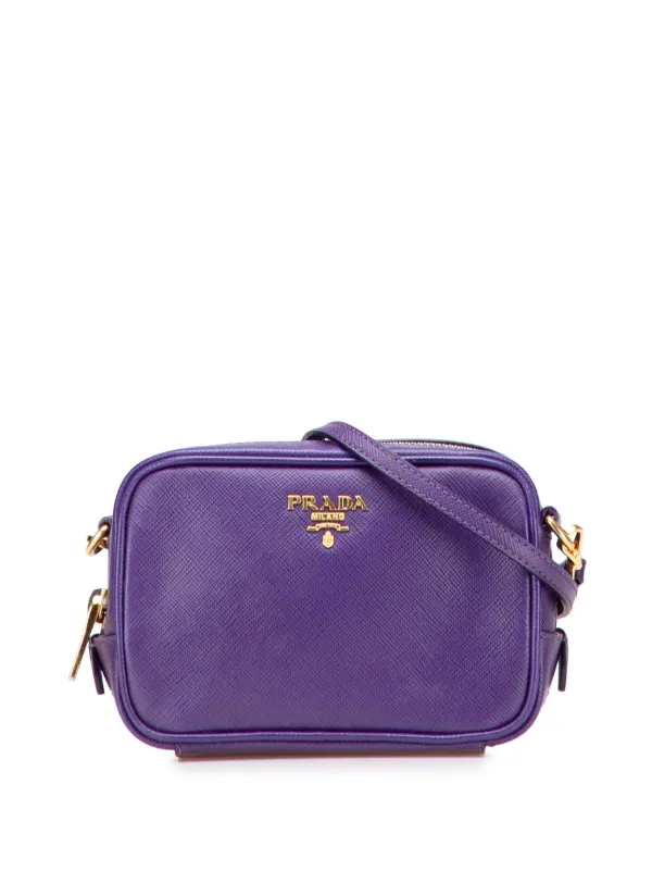 Prada Pre-Owned 2010-2025 Saffiano Lux Camera Bag Crossbody