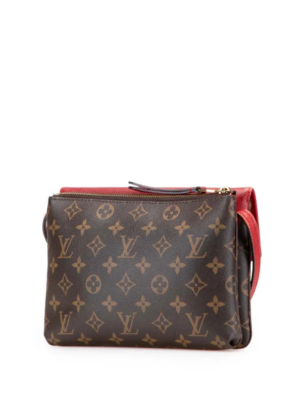 Louis Vuitton Pre-Owned 2015 Monogram Twice Crossbody Bag | Brown