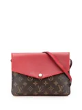 Louis Vuitton Pre-Owned 2015 Monogram Twice crossbody bag - Brown