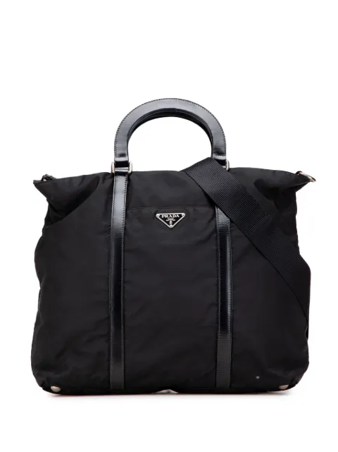 Prada Pre-Owned 2013-2025 Tessuto Convertible Tote satchel