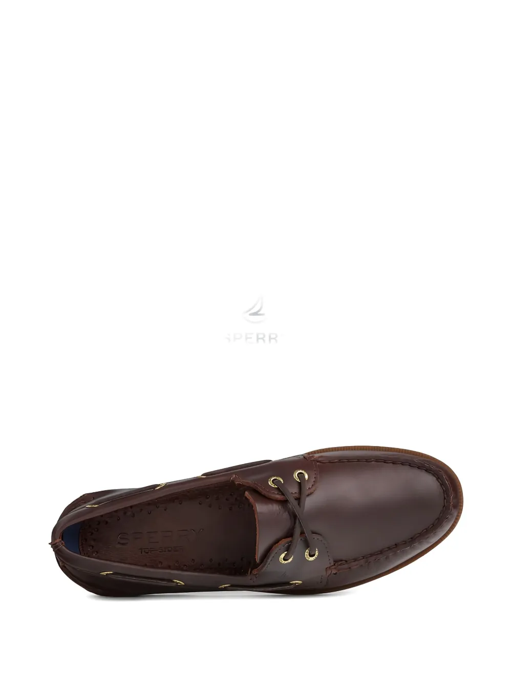 Sperry Authentic Original Burnished-leather Boat Shoes In Brown