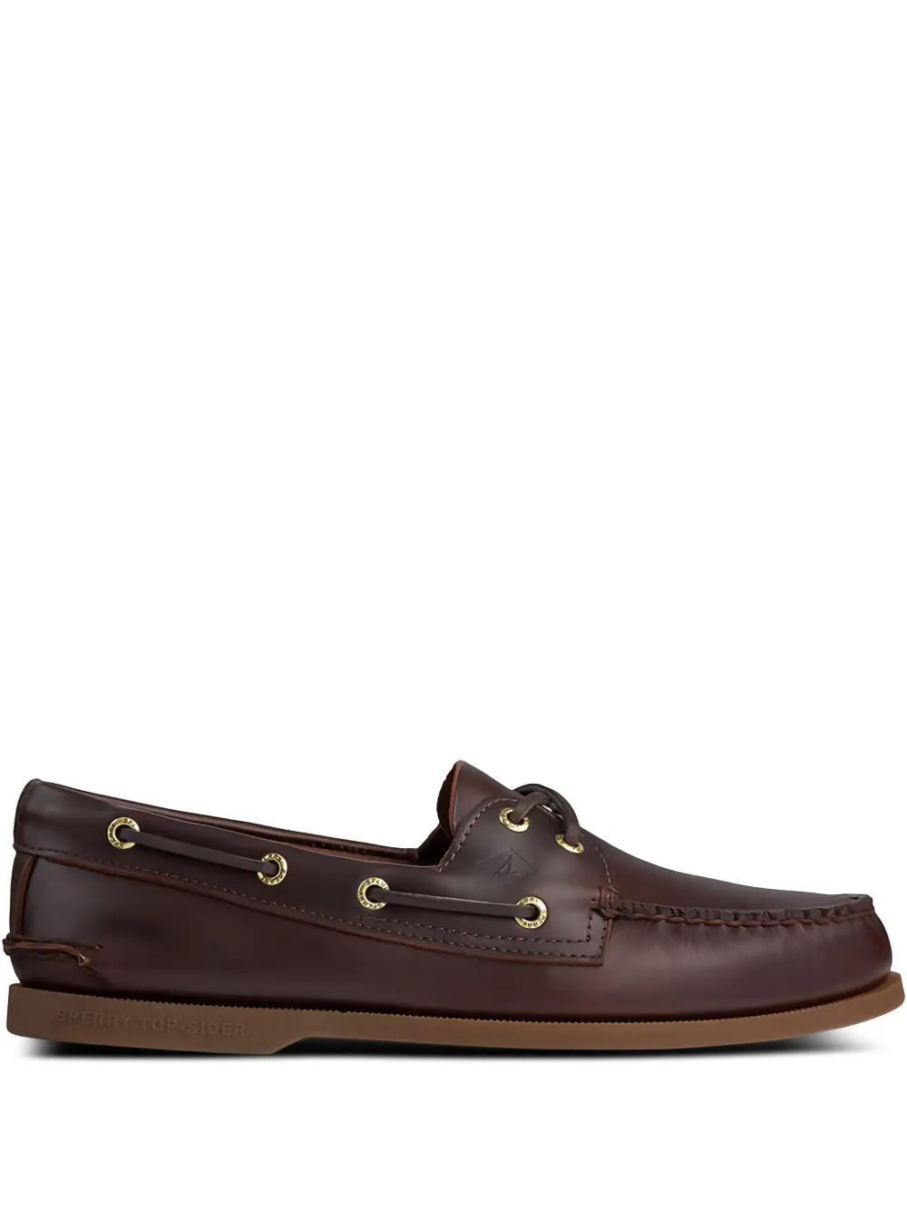 Sperry Top-Sider leather eyelet loafers | Brown | Image 1
