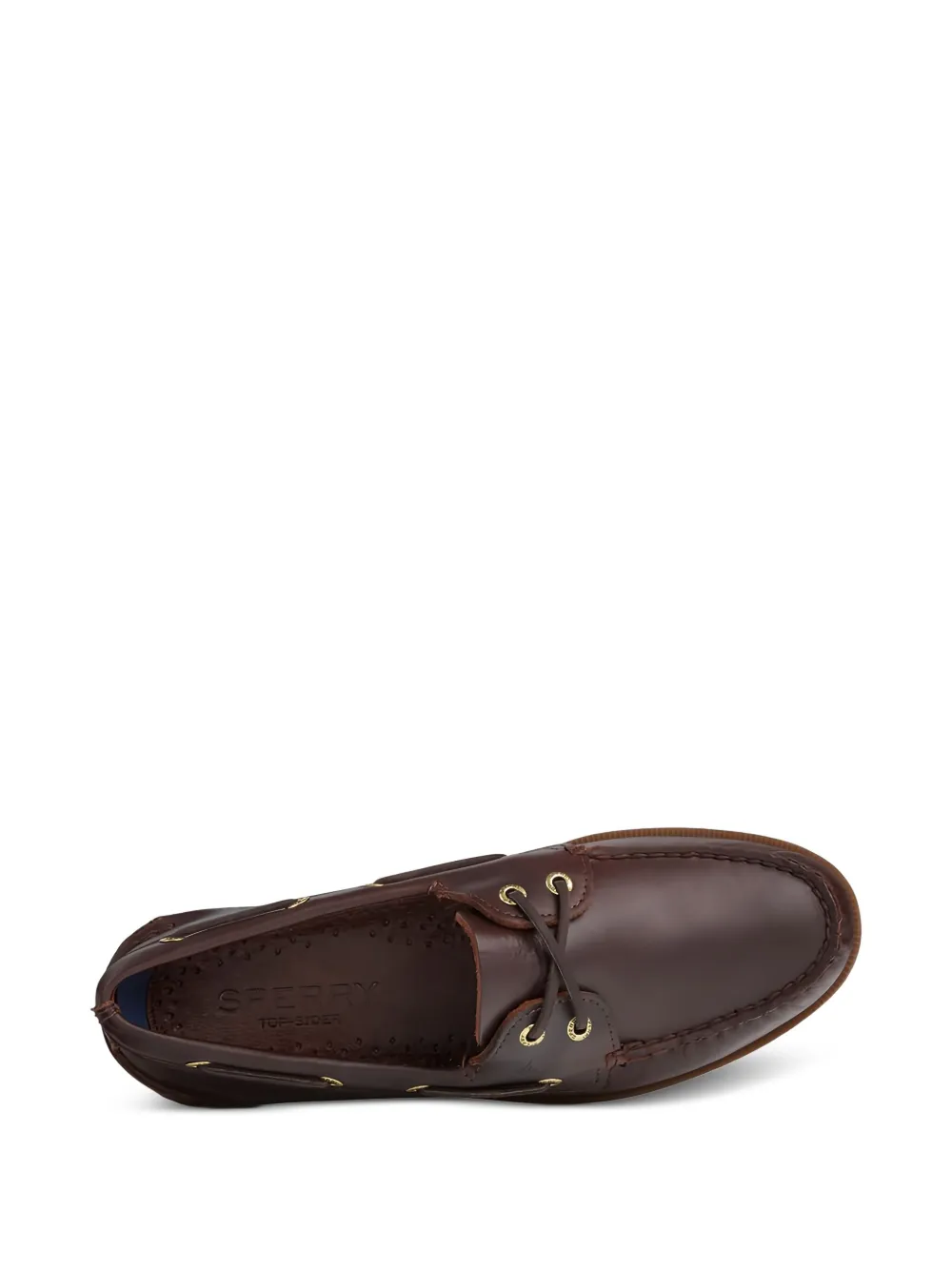 Sperry Top-Sider leather eyelet loafers Brown