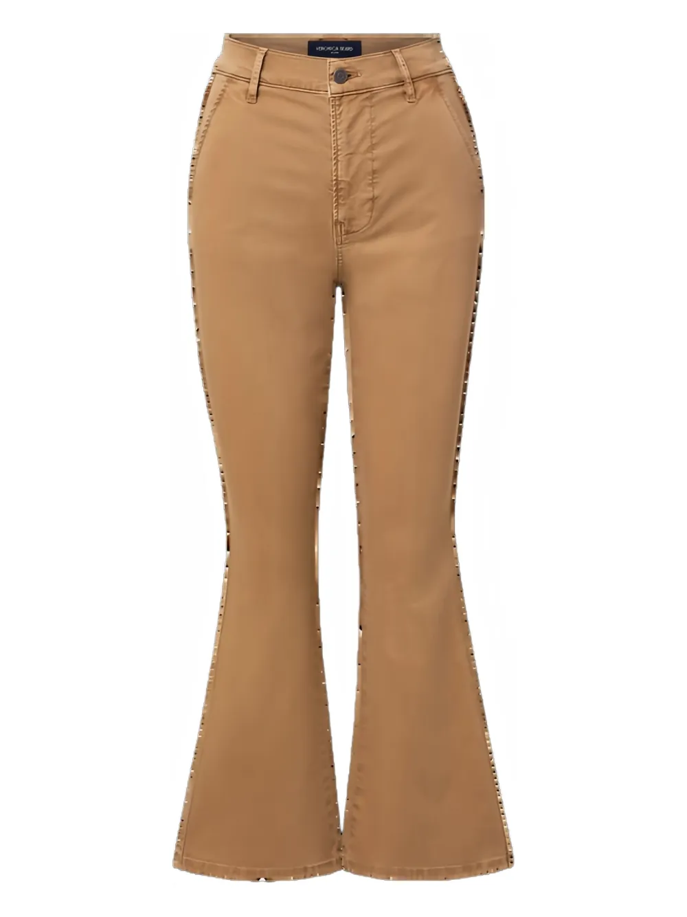 Veronica Beard high-rise flare jeans | Brown | Image 1