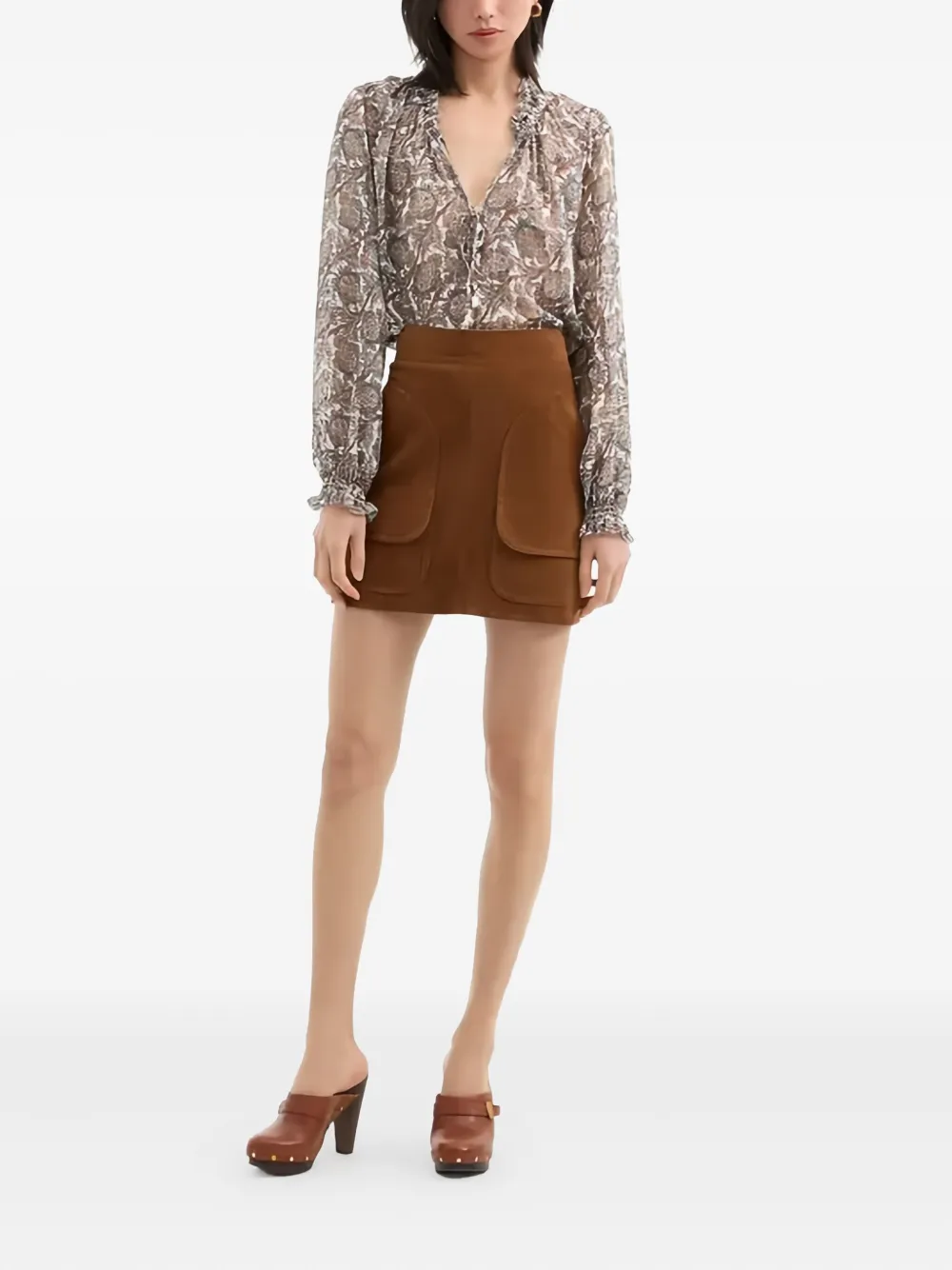Veronica Beard Hickory paisley-print top | Blouses | Image 2
