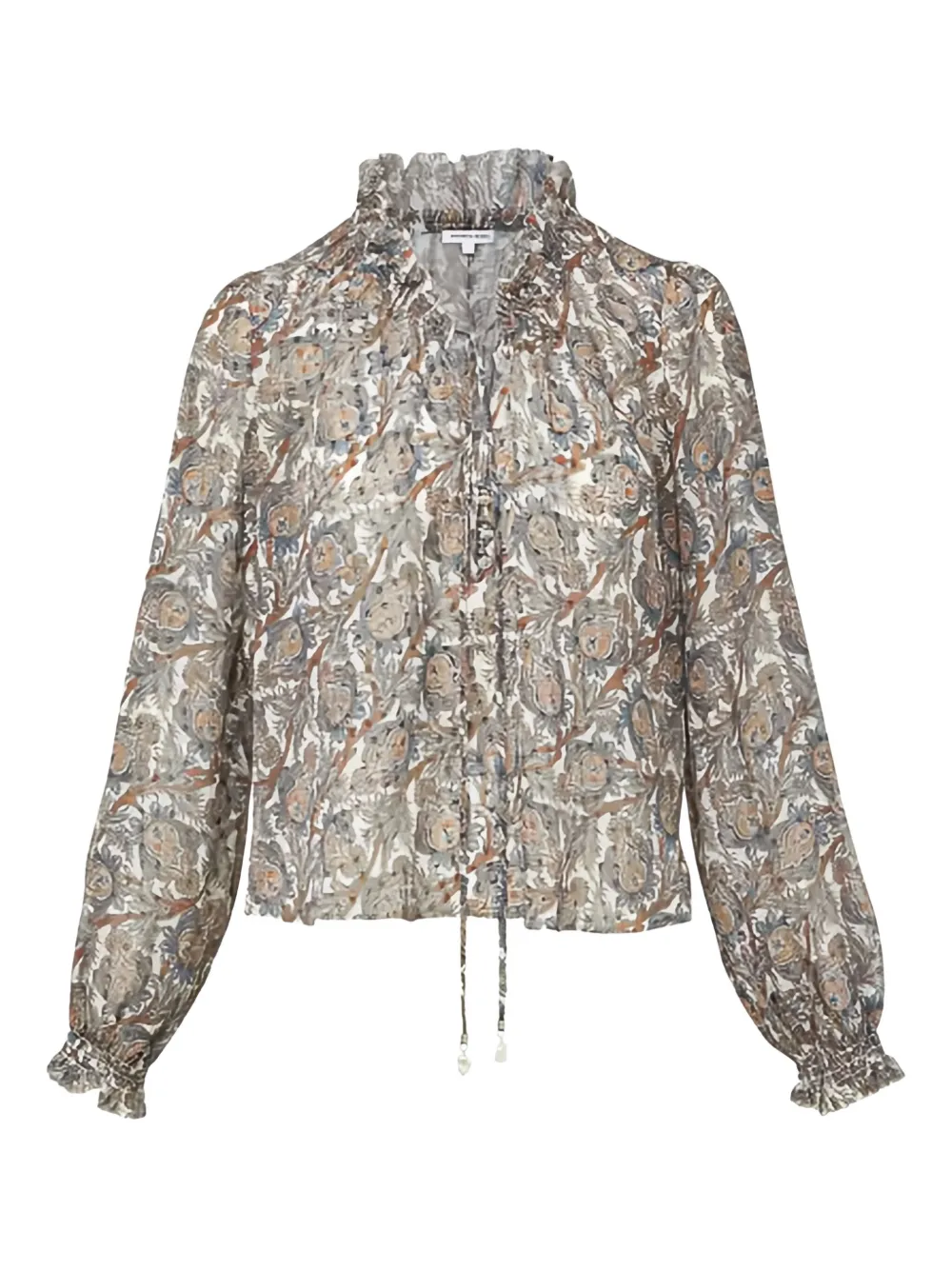Veronica Beard Hickory paisley-print top | Neutrals | Image 1