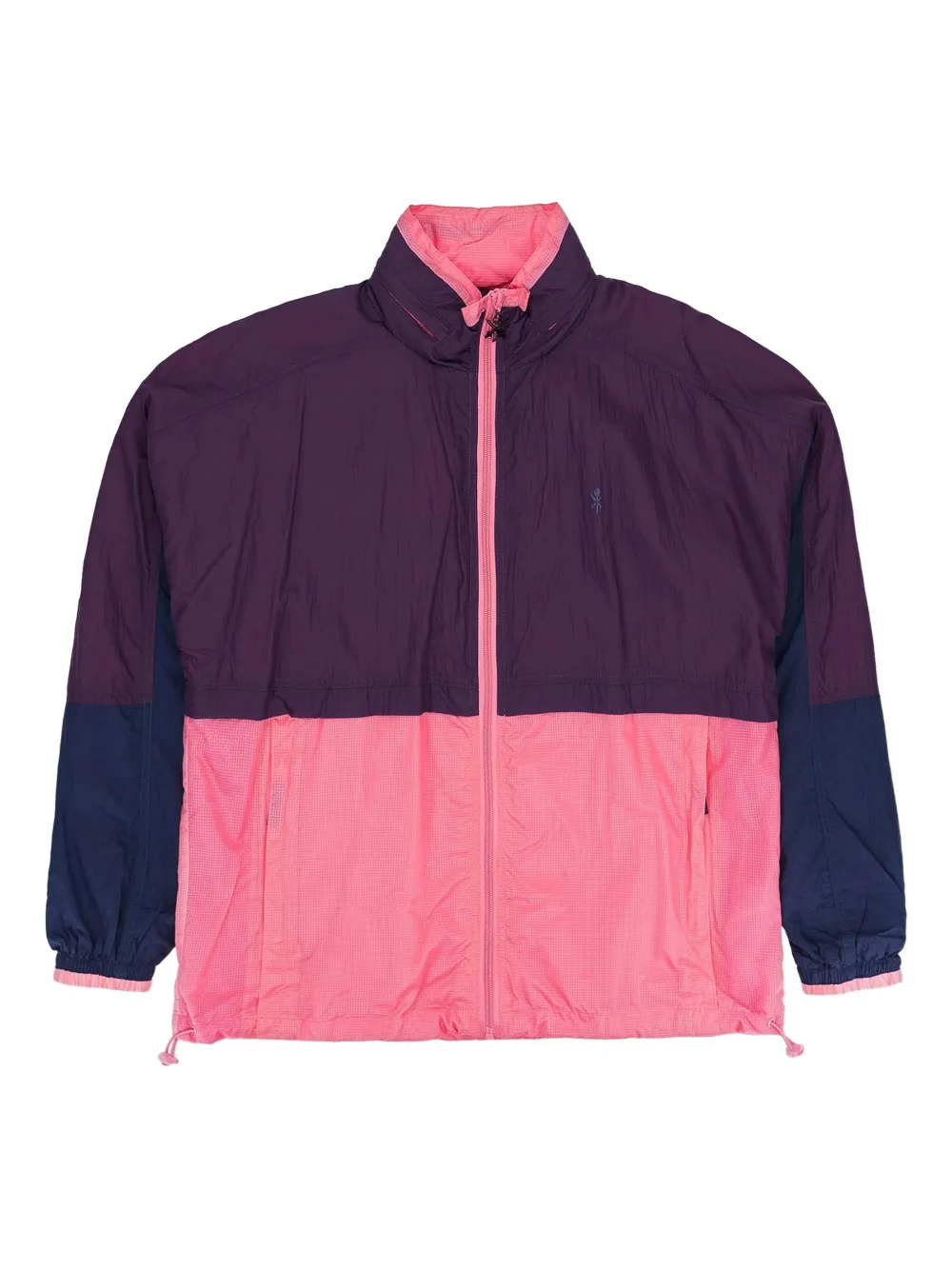 colour-blocked jacket