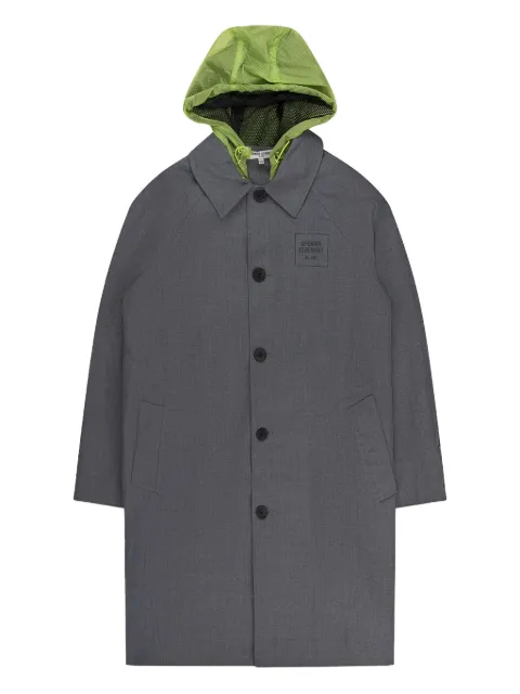 Opening Ceremony hooded wool trench coat