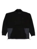 Opening Ceremony funnel-neck panelled pullover - Black