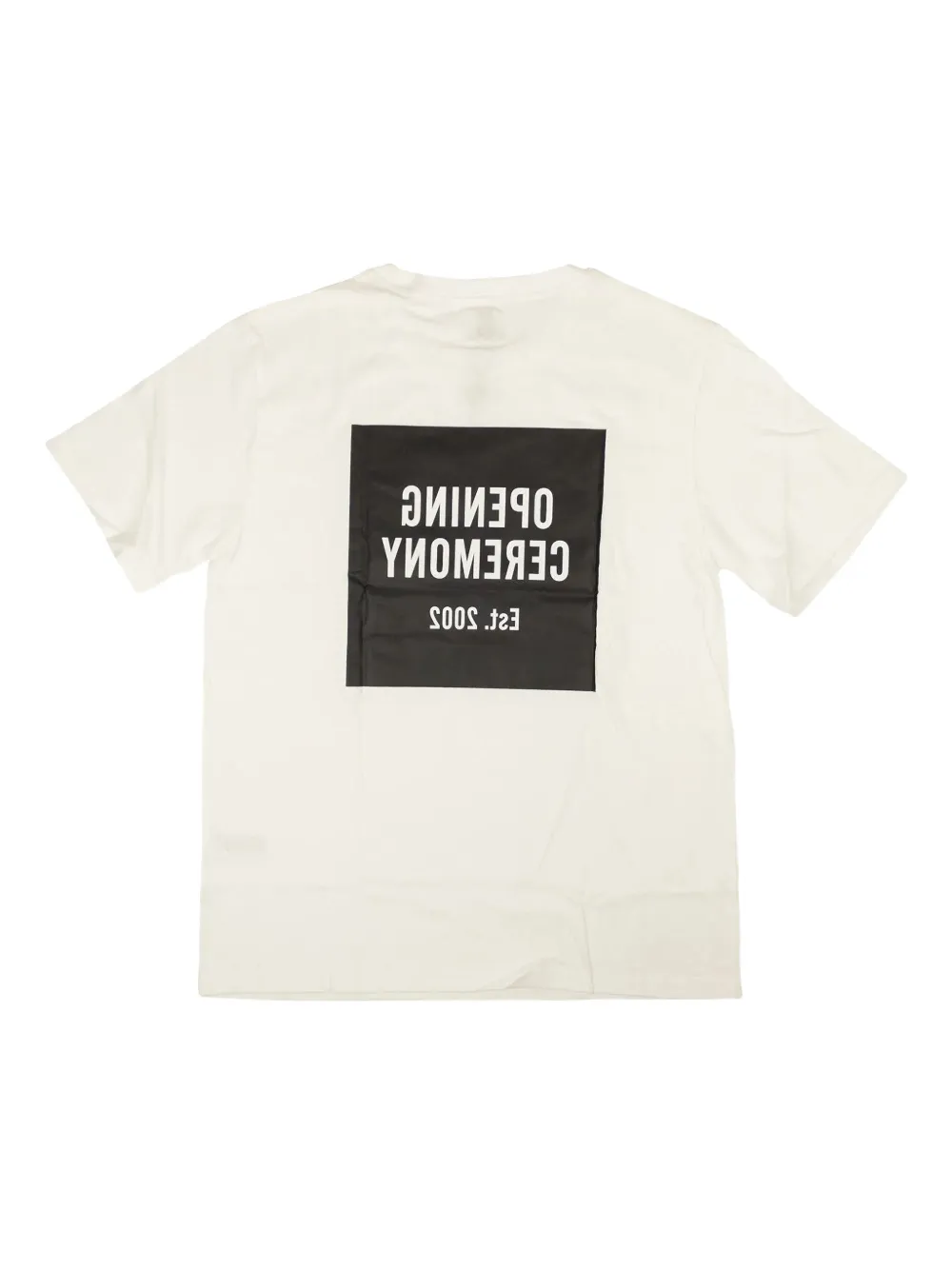 Opening Ceremony Box-logo T-shirt - Beige