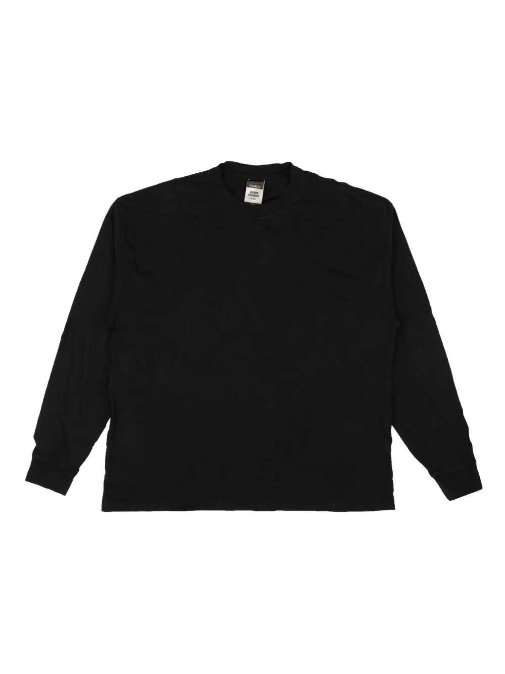 long-sleeve boxy top