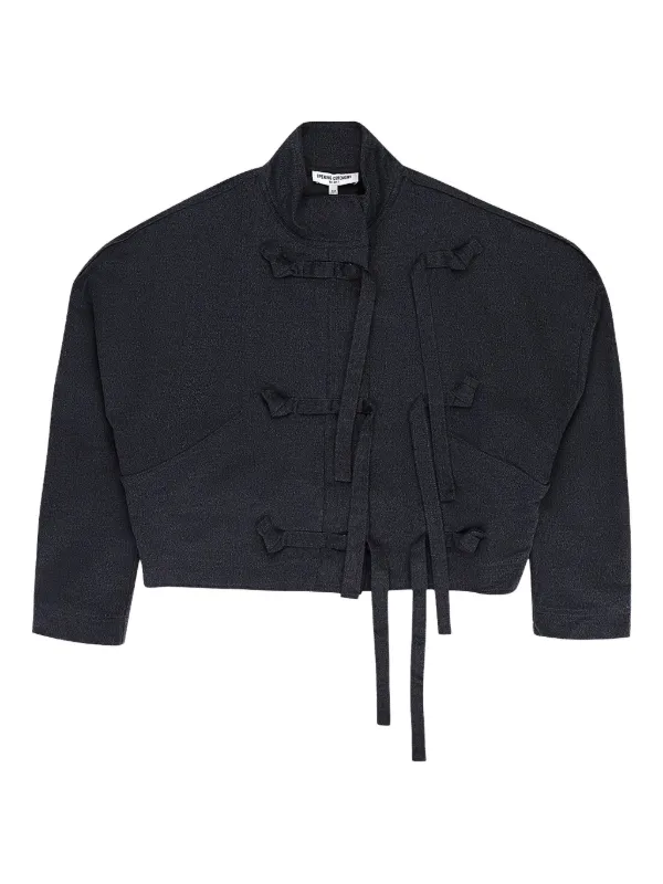 Opening Ceremony tie-fastening Wool Jacket | Black | FARFETCH