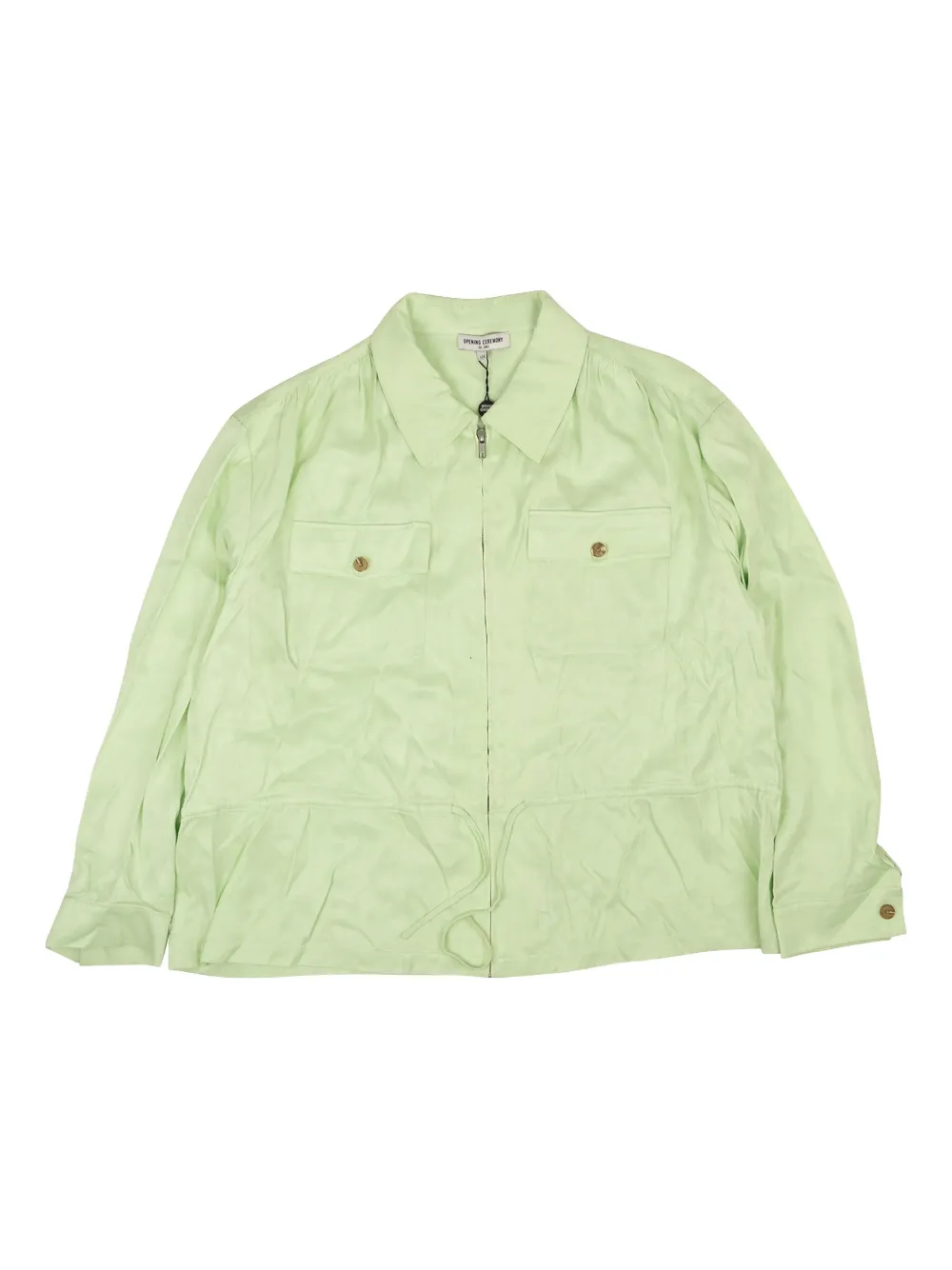 zip-up bomber jacket