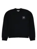 Opening Ceremony logo-detail cotton sweatshirt - Black