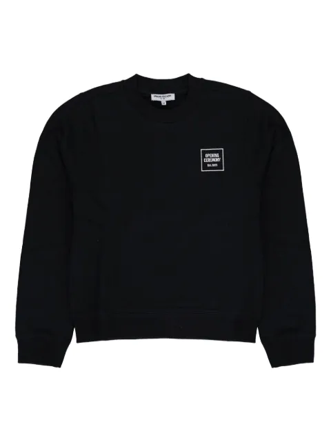 Opening Ceremony logo-detail cotton sweatshirt