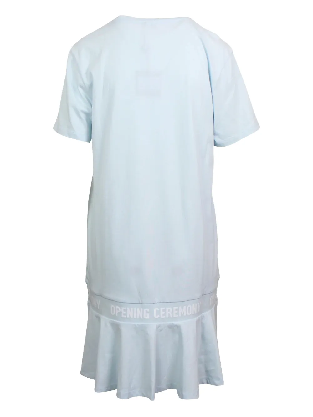 Opening Ceremony logo-band dress - Blauw