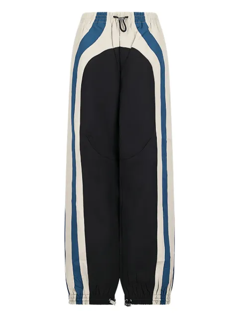 The Attico panelled drawstring trousers