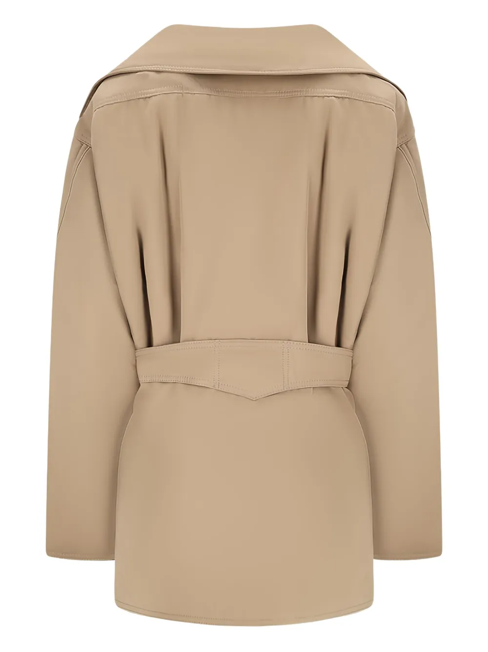 THE ANDAMANE belted cargo-pocket jacket Beige