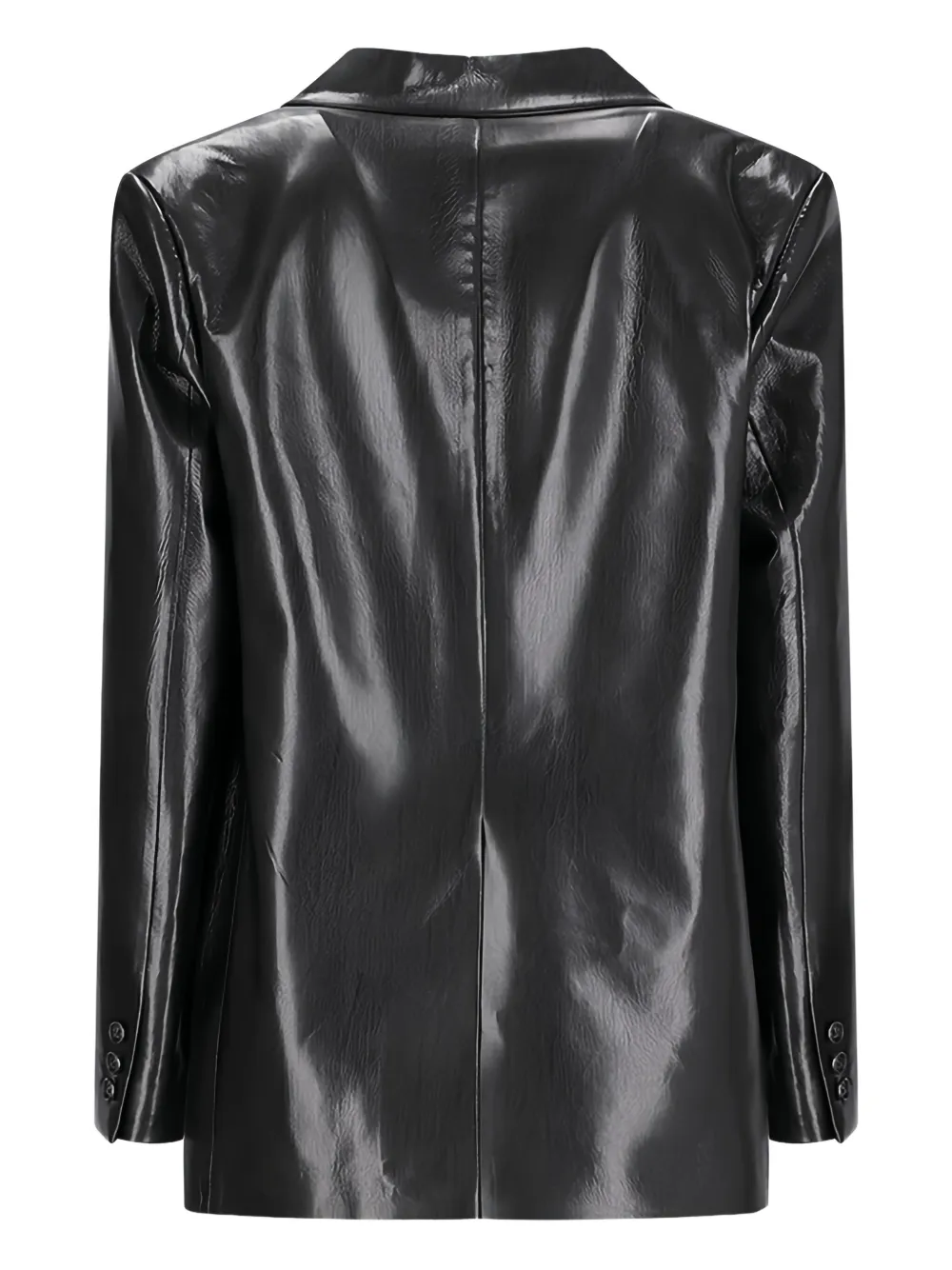 THE ANDAMANE single-breasted blazer Zwart
