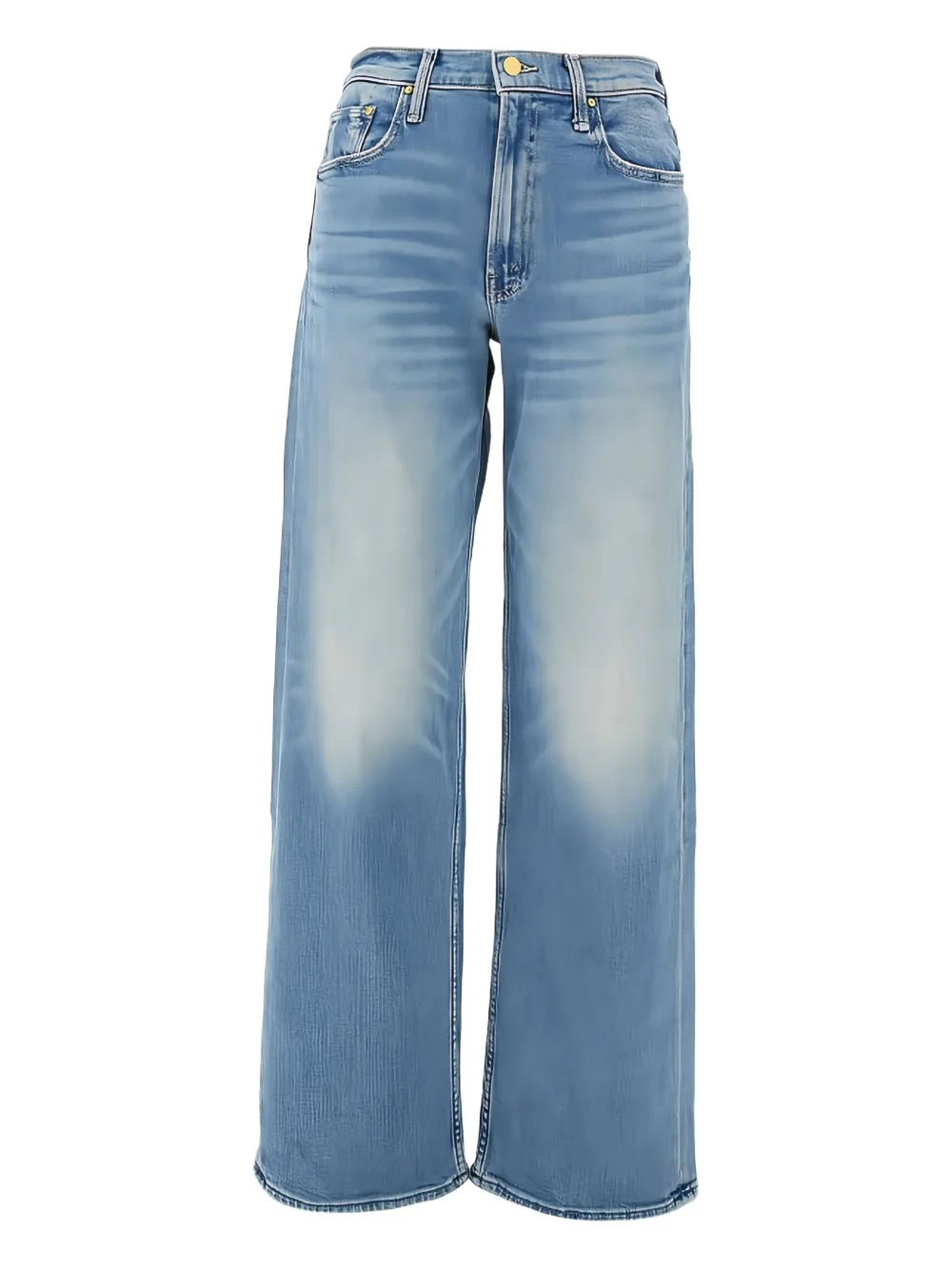 five-pocket design jeans