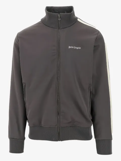 Palm Angels stripe-detail long-sleeves jacket
