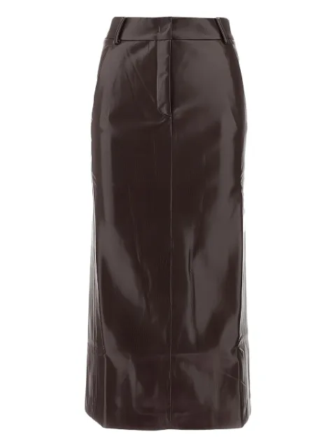 THE ANDAMANE concealed-fastening straight skirt