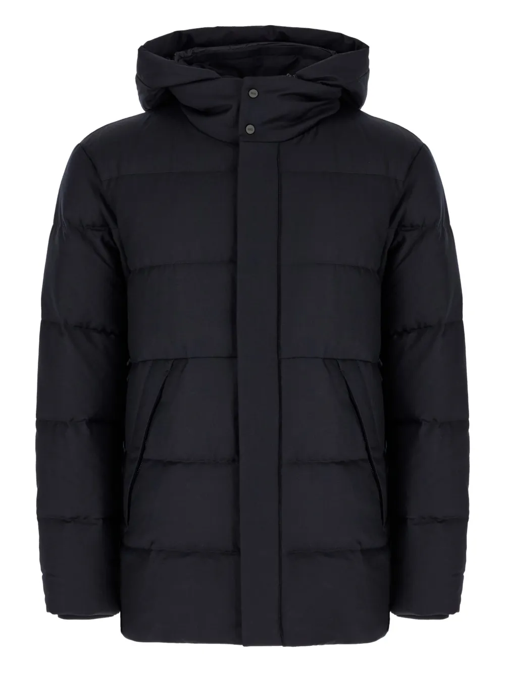 Duno hooded quilted padded coat | Blue | Image 1