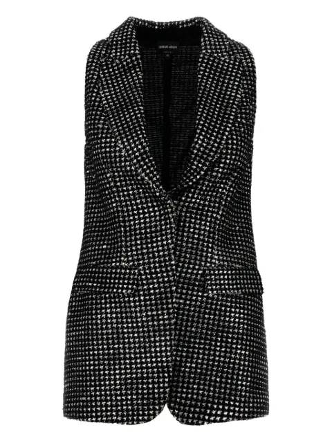 Giorgio Armani ハウンドトゥース ベスト
