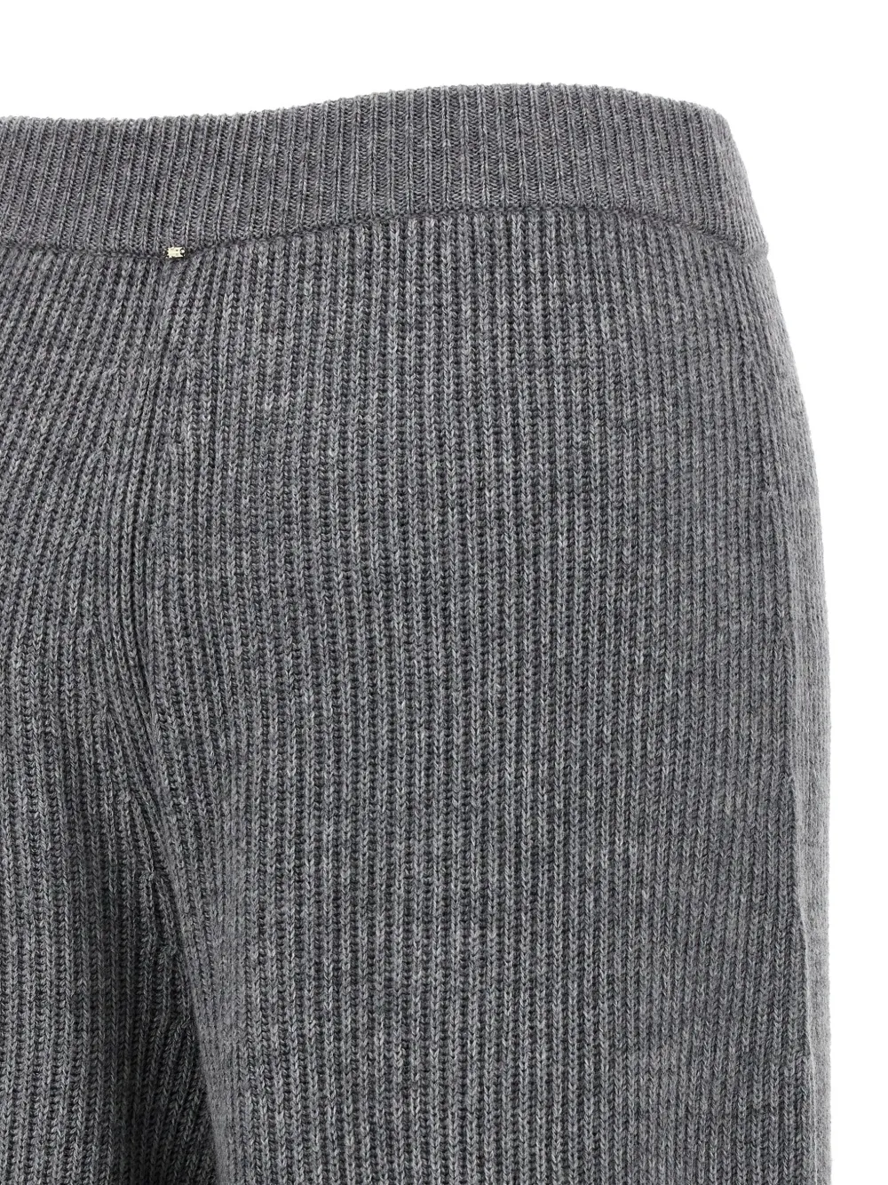 Sportmax ribbed straight trousers Grijs