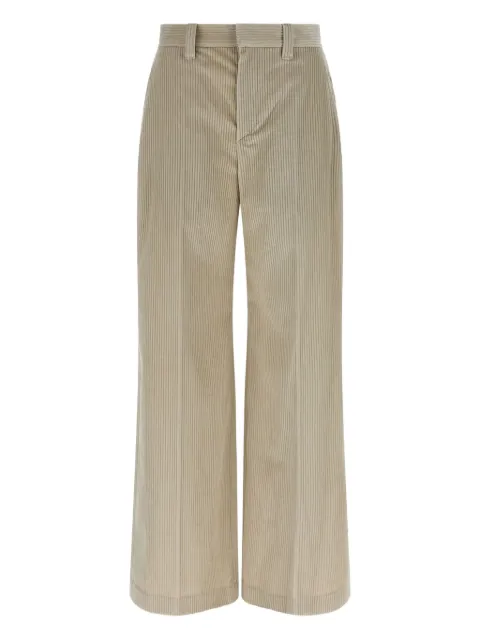 Brunello Cucinelli pleated corduroy trousers