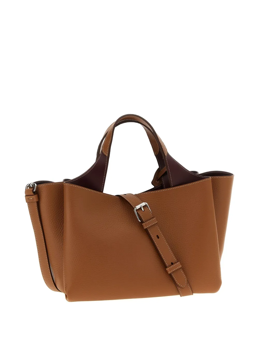 Tod's medium logo-charm tote bag Bruin