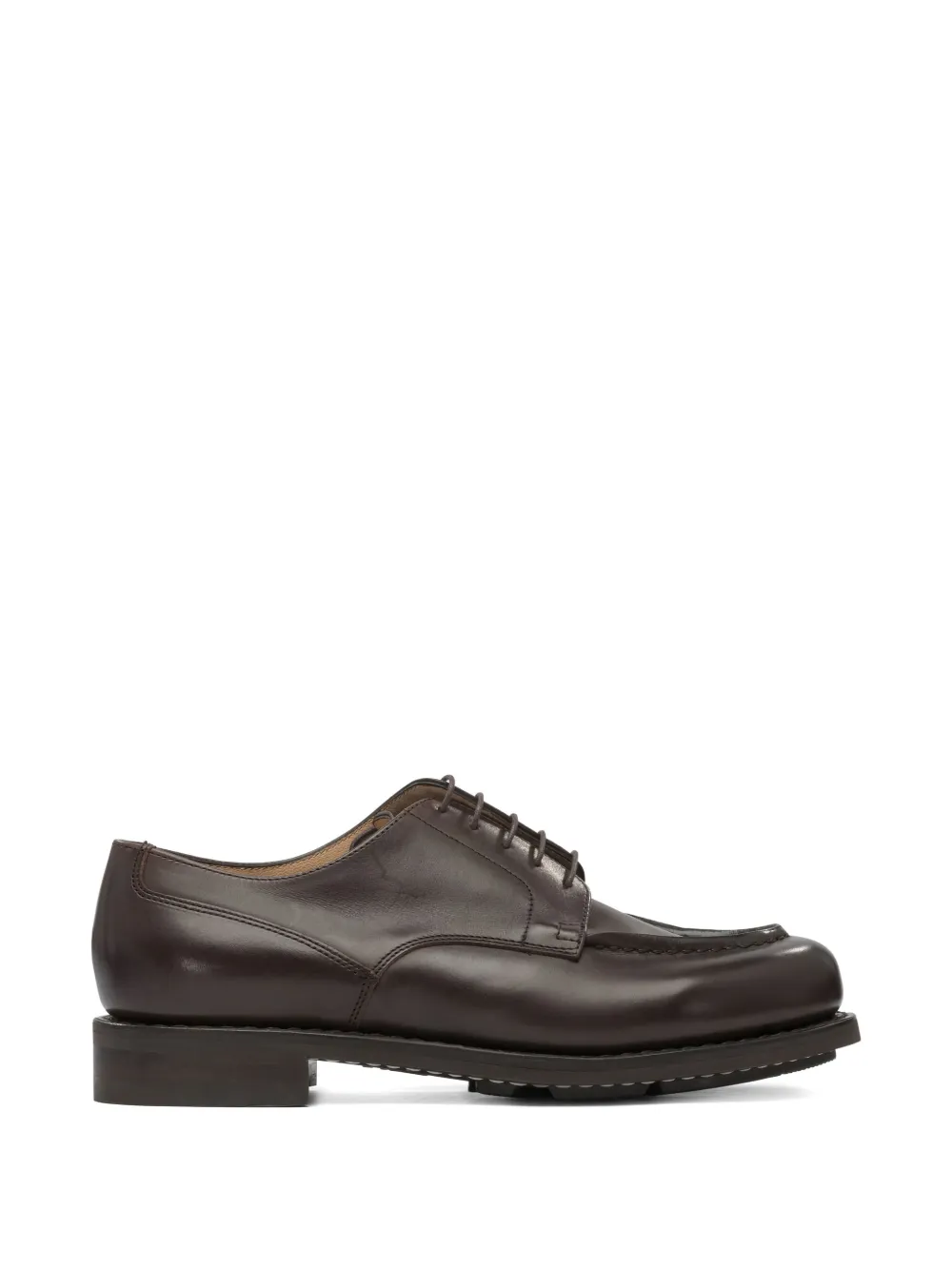 Paraboot Chambord leather lace-up shoes - Marrone