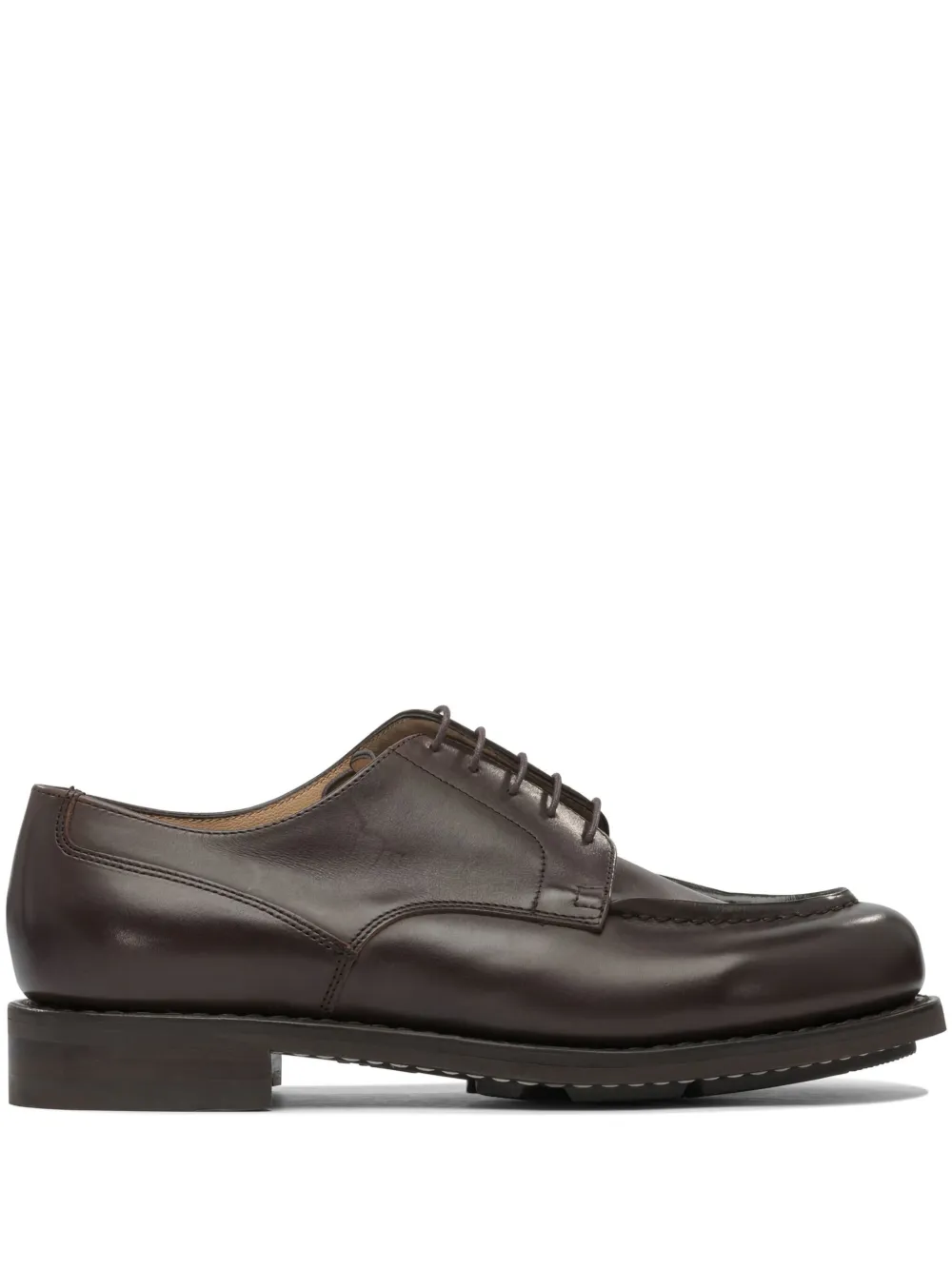 Paraboot Chambord leather lace-up shoes Brown
