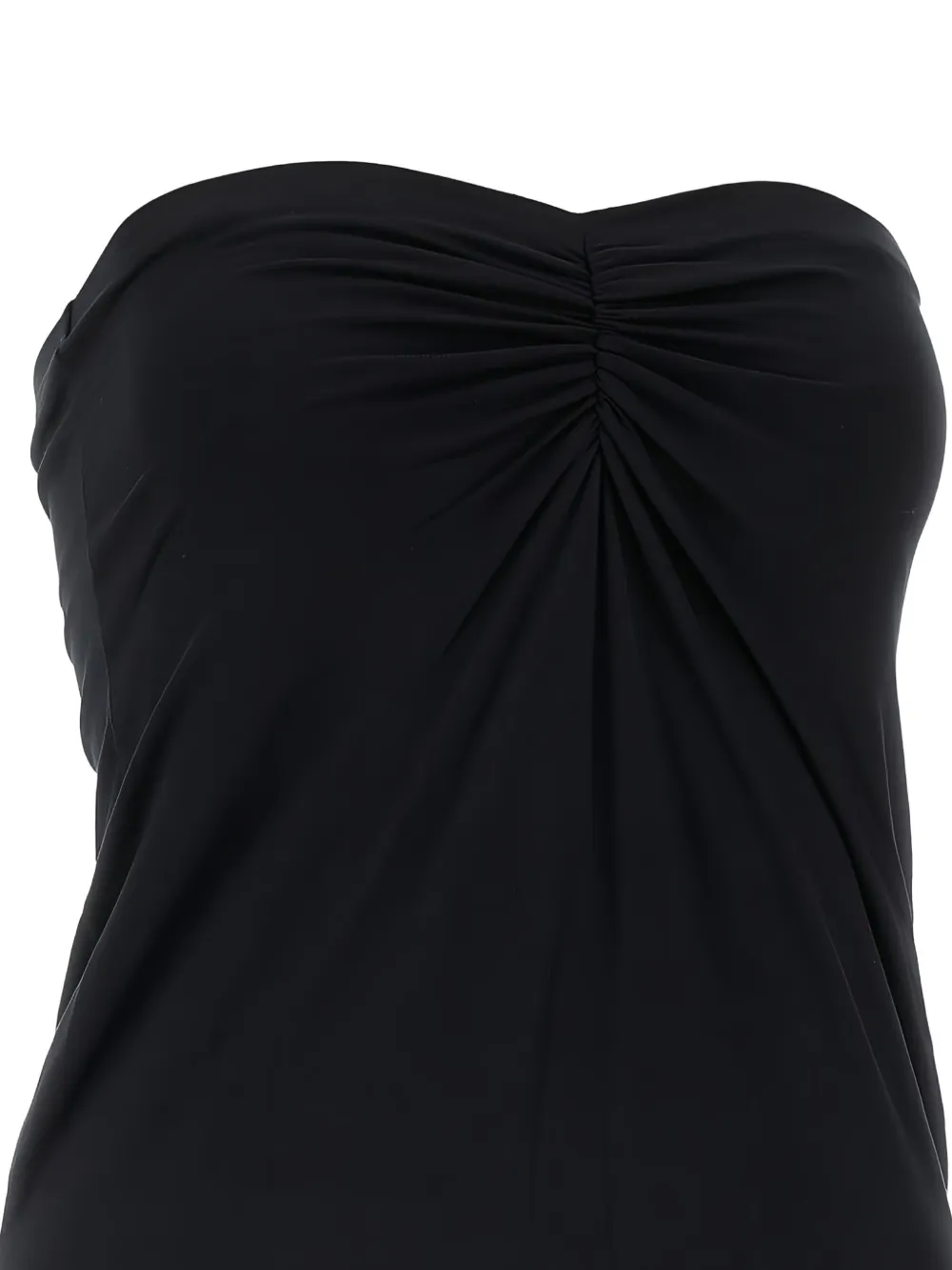 THE ANDAMANE Strapless jurk - Zwart