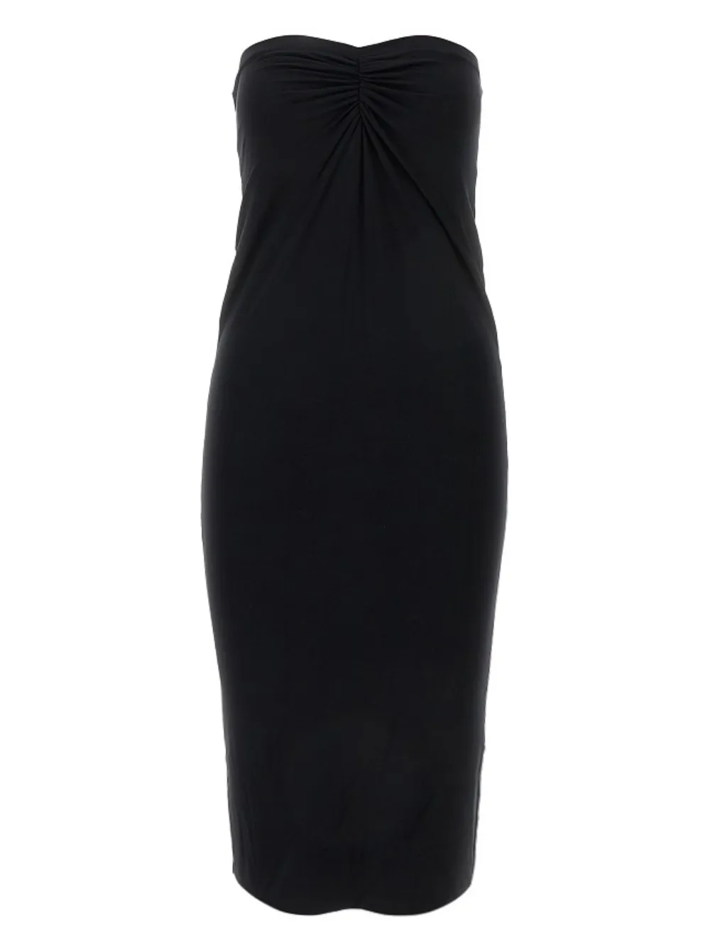 THE ANDAMANE Gerafftes Kleid | Schwarz | Image 1