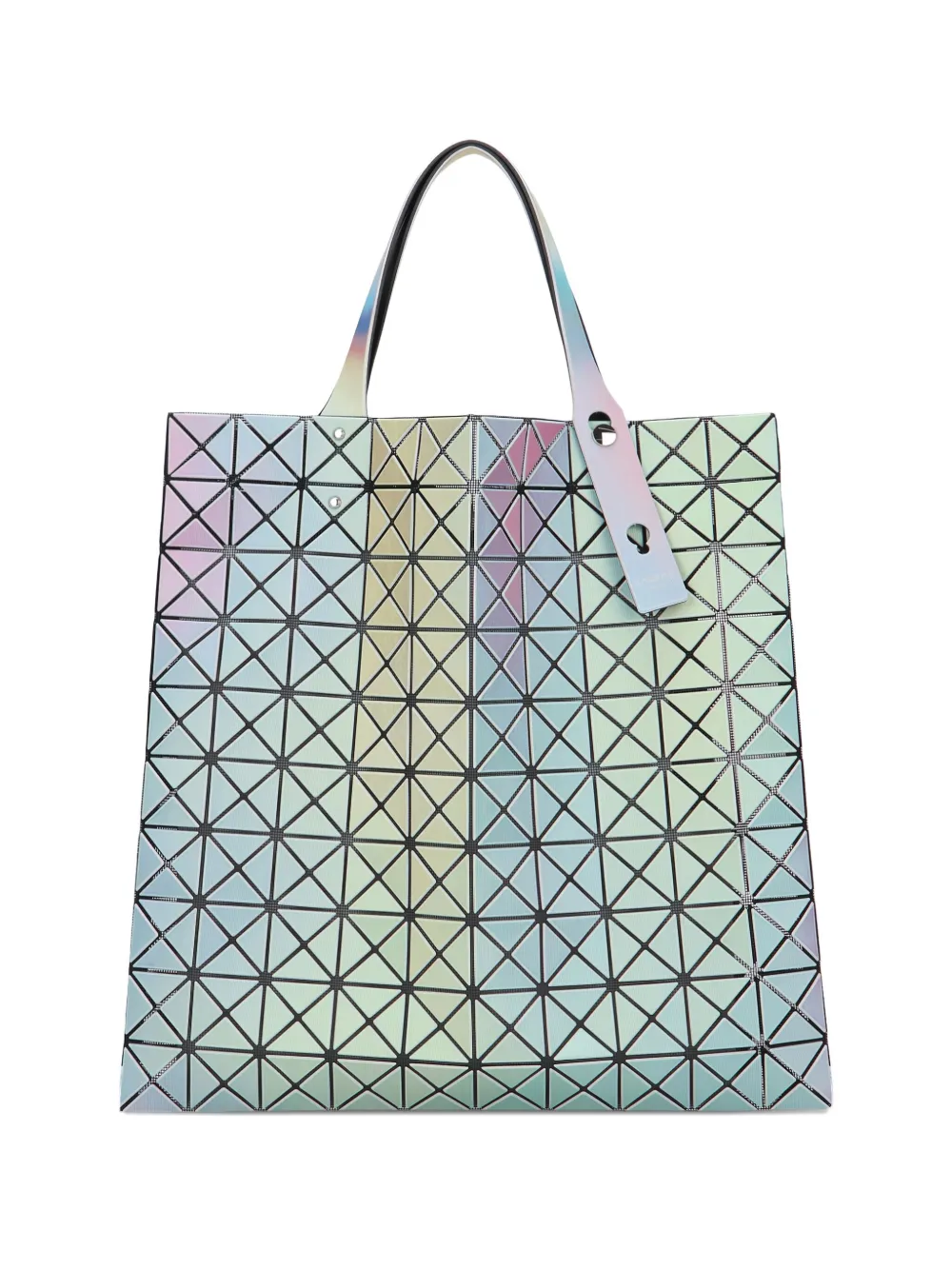 geometric-pattern tote bag