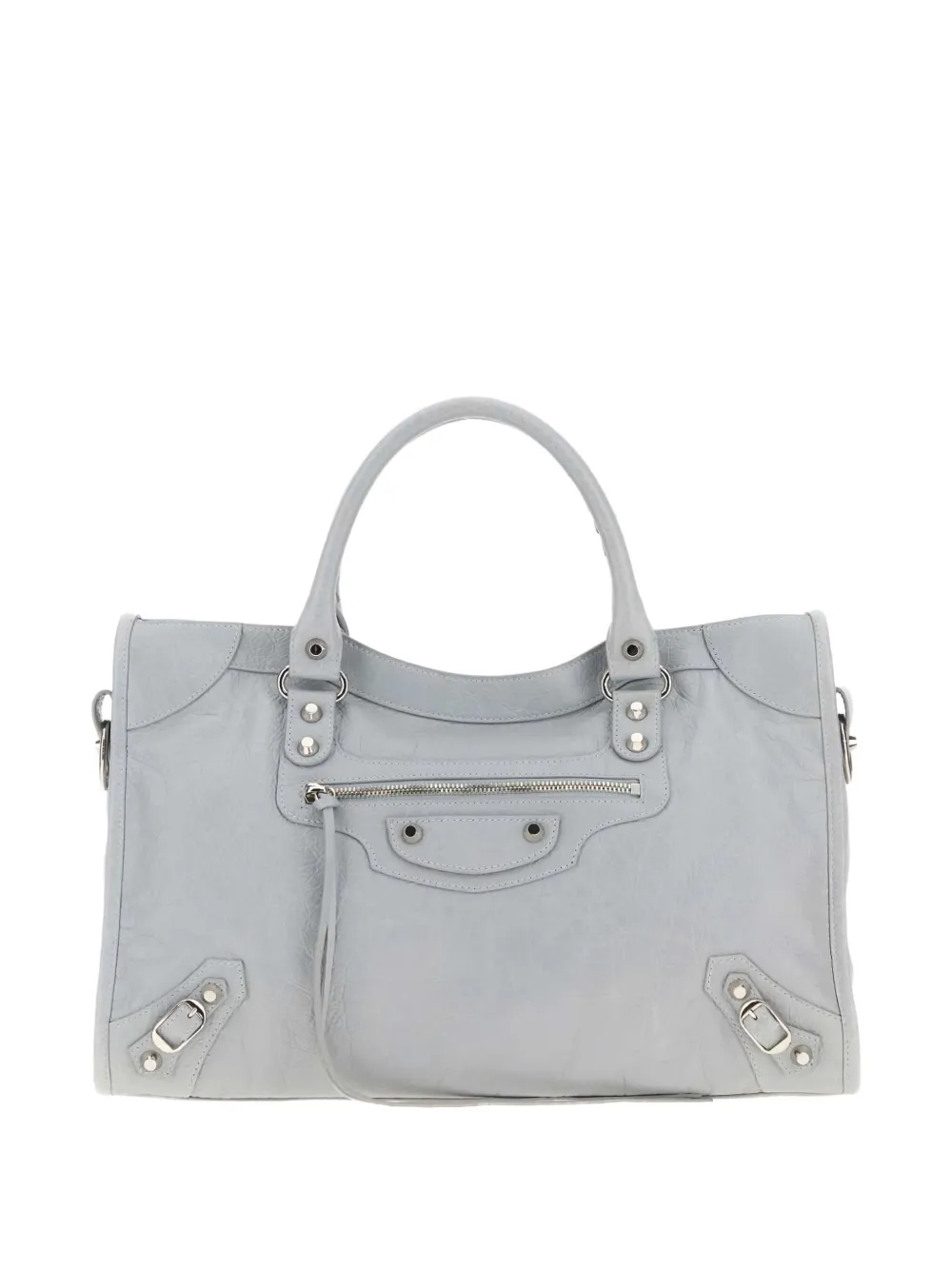 Balenciaga Le City leather tote bag Grijs