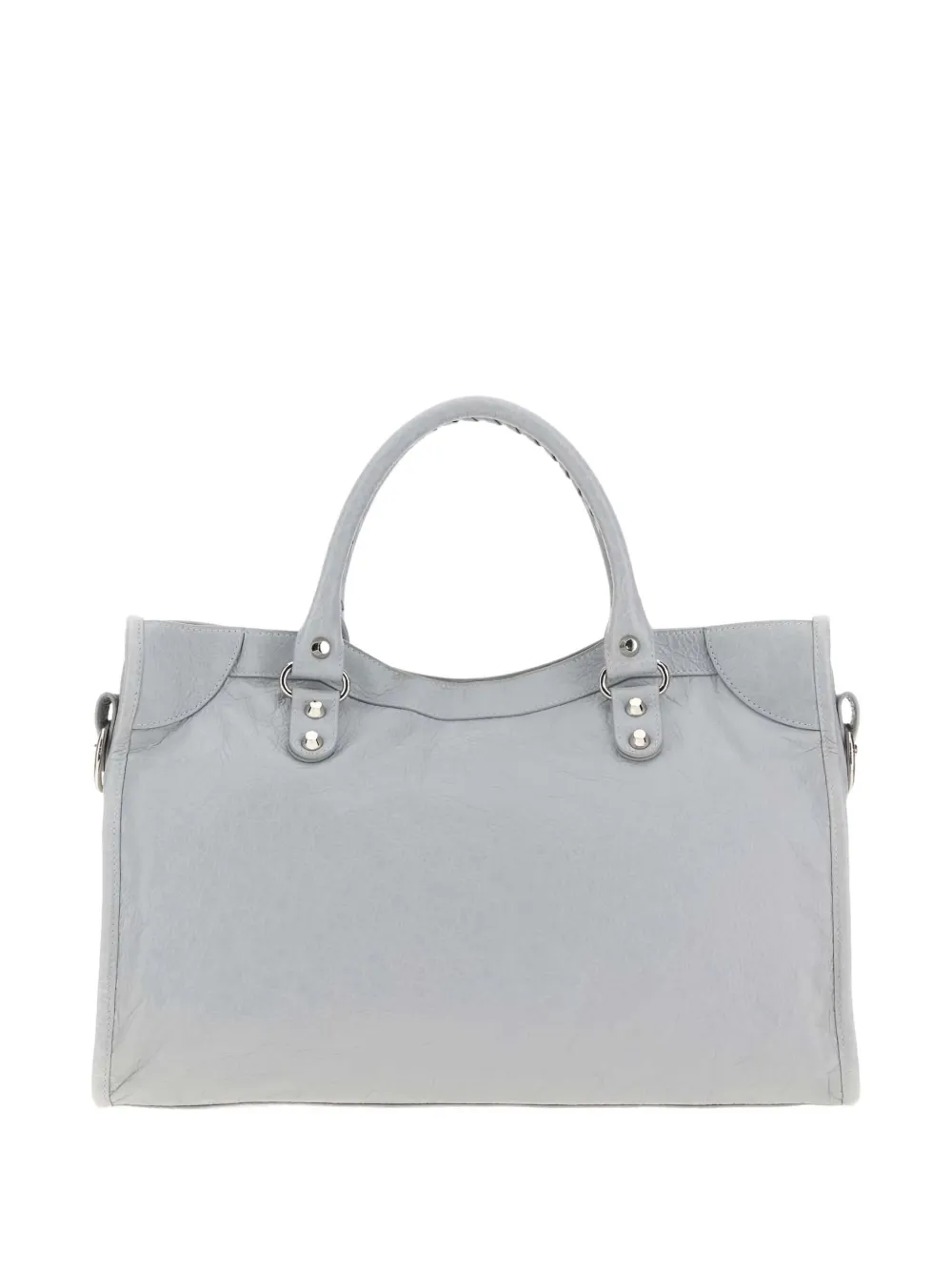 Balenciaga Le City leather tote bag Grijs