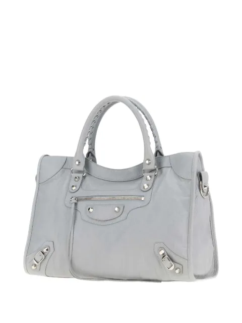 Balenciaga  Le City leather tote bag