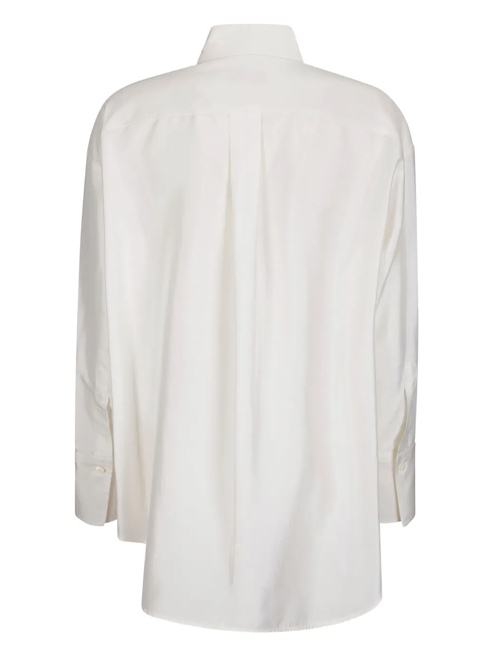 Alberto Biani patch-pocket buttoned-up shirt - Wit