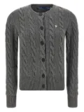 Polo Ralph Lauren cable-knit buttoned cardigan - Grey