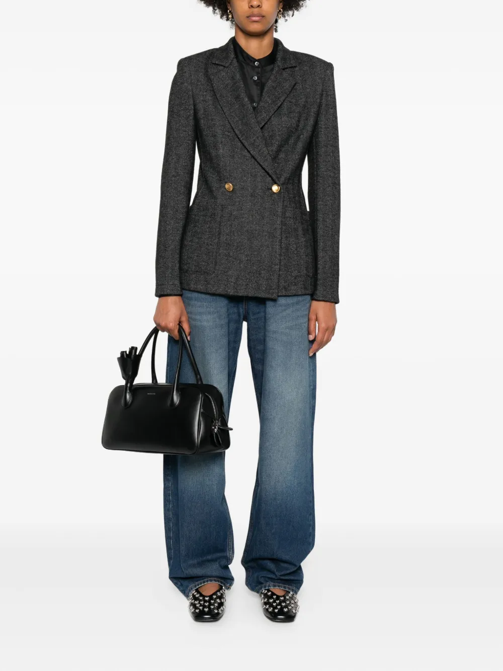 Harris Wharf London double-breasted blazer | Blazers | Image 2