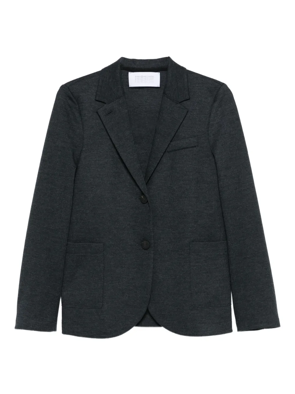 Harris Wharf London single-breasted blazer | Grey | Image 1